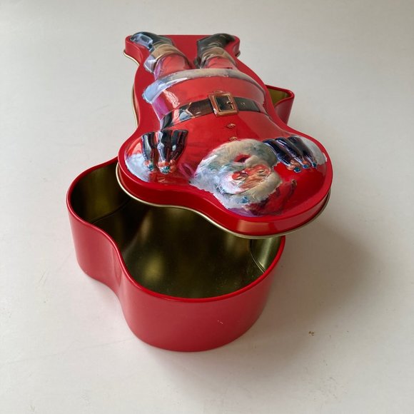 VTG Coca Cola Santa Claus 6.5" H Tin (No Cards) Coca Cola Christmas Collectible - Picture 8 of 16